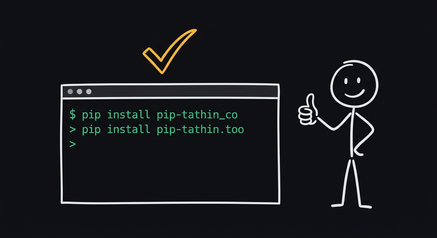 Easy installation - pip install
